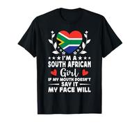 I'm a South African Girl South Africa Flag T-Shirt