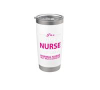 I'm A Super Nurse Just Like A Normal Nurse Nursing Gobelet isotherme en acier inoxydable double paroi