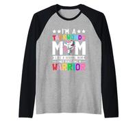 I'm A Taekwondo Mom Like A Normal Mom Karaté Arts Martiaux Manche Raglan