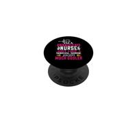 I'm A Tattooed Nurse Just Like A Normal Nurse Funny Nursing PopSockets PopGrip Adhésif