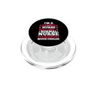 I'm A Tattooed Nurse Just Like A Normal Nurse Funny Nursing PopSockets PopGrip pour MagSafe