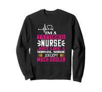 I'm A Tattooed Nurse Just Like A Normal Nurse Funny Nursing Sweatshirt