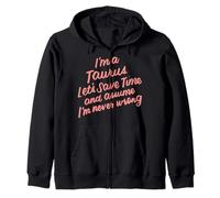 I'm a Taurus Zodiac Birthday Graphic Novelty Sarcastique Funny Sweat à Capuche