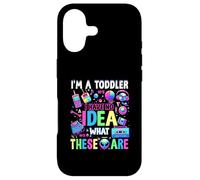 I'm A Toddler I Have No Ideas Retro Vintage 90s Nostalgie Coque pour iPhone 17
