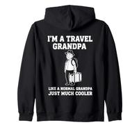 I'm A Travel Grandpa Like A Normal Grandpa Just Much Cooler Sweat à Capuche