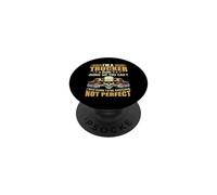 I'm A Trucker Don't Judge Me You Can't Funny Truck Driver PopSockets PopGrip Adhésif