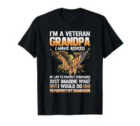 I'm A Veteran Grandpa to Protect My Grandkids T-Shirt