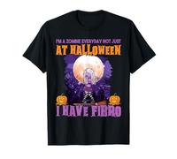 I'm A Zombie Everyday Not Just Halloween I Have Fibromyalgie T-Shirt