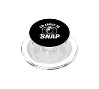 I'm About to Snap Caméra de Photographe Amusante PopSockets PopGrip pour MagSafe