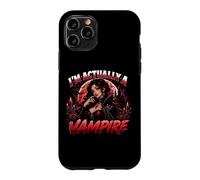 I'm Actually A Vampire Gothic Halloween Vampire Graphic Coque pour iPhone 11 Pro