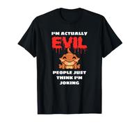 I'm Actually Evil People Just Think I'm Joking Dragon Barbus T-Shirt