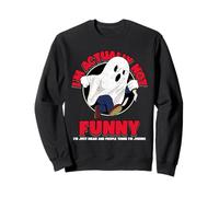 I'm Actually Not Funny - Citation sarcastique et graphique d'Halloween Sweatshirt