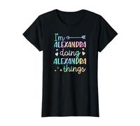 I'm Alexandra Doing Alexandra Things Prénom personnalisé T-Shirt