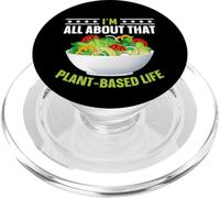 I'm All About That Plant Based Life PopSockets PopGrip pour MagSafe