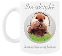 Im Alright Caddyshack Homage Gopher Kenny Loggins Tasse À Café Blanche Tasse À Thé En Céramique