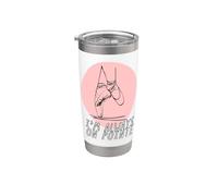 I'm Always on Pointe Ballerines pour femme Gobelet isotherme en acier inoxydable double paroi