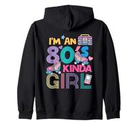 I'm an 80's Kinda Girl Retro Down Memory Lane Sweat à Capuche