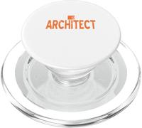 I'm an Architect Student I Have No Life Cadeau Amusant rétro PopSockets PopGrip pour MagSafe