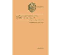 Im Angesicht Gottes Suche Der Mensch Sich Selbst