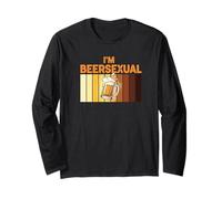 I'm Beersexual Love for Beer Drinking LGBTQ Manche Longue