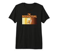 I'm Beersexual Love for Beer Drinking LGBTQ T-Shirt Haut de Gamme