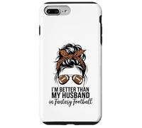 I'm Better Than My Husband at Fantasy Football Coque pour iPhone 7 Plus/8 Plus