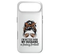 I'm Better Than My Husband at Fantasy Football Coque pour iPhone Air