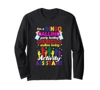 I'm Bingo Calling Activity Assistant Activités Professionnel Manche Longue