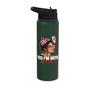 I'm Both of Them Graphic Stainless Steel Insulated Water Bottle