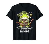 I'm Burnt Out M'Lord Frog Archer Hood Bow Carquois Flèche T-Shirt