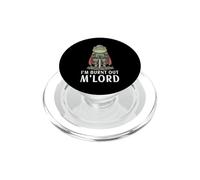 I'm Burnt Out M'Lord Funny Medieval Knight Frog Meme PopSockets PopGrip pour MagSafe