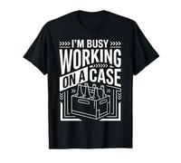I'm Busy Working on A Case Fête de la Boisson alcoolisée - T-Shirt