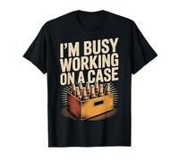 I'm Busy Working on A Case Fête de la Boisson alcoolisée - T-Shirt