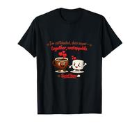 I'm Caffeinated She's Sugar Couple Graphic T-Shirt