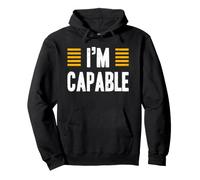 I'm Capable Positive Affirmation Sweat à Capuche