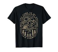 I'm Coming to The Cottage WYCTMCTS Art Unique Summer Line Art T-Shirt