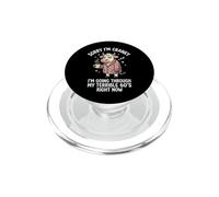 I'm Cranky I'm Going Through My Terrible 60's Right Now PopSockets PopGrip pour MagSafe
