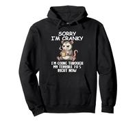 I'm Cranky I'm Going Through My Terrible 70's Funny Possum Sweat à Capuche