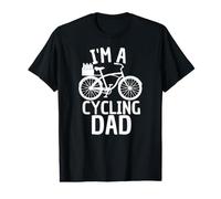 I'm Cycling Dad Bicycle and Six Pack Beer Cycliste Humour T-Shirt Graphique avec Valeur