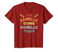 I'm Danielle Doing Danielle Things Cadeau de Noël humoristique T-Shirt