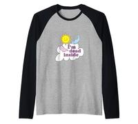 I'm Dead Inside - des Dauphins Joyeux et du Soleil Manche Raglan