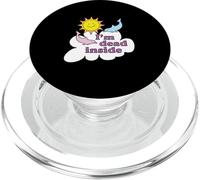 I'm Dead Inside - des Dauphins Joyeux et du Soleil PopSockets PopGrip pour MagSafe