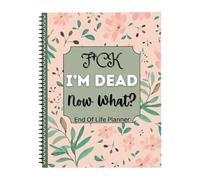 Im Dead Now What End of Life Planner, My Final Wishes End Of Life Planner When I'M Gone Organiseur de cahier d'informations importantes pour la famille, les organisateurs funéraires