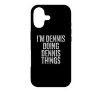 I'm Dennis Doing Dennis Things Funny Vintage Coque pour iPhone 17