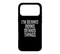 I'm Dennis Doing Dennis Things Funny Vintage Coque pour iPhone 17 Pro Max