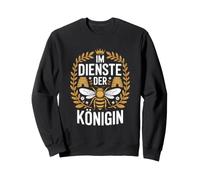 Im Dienste Der Konigin Abeille Apiculteur Humoristique Sweatshirt