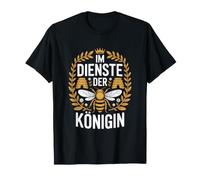 Im Dienste Der Konigin Abeille Apiculteur Humoristique T-Shirt