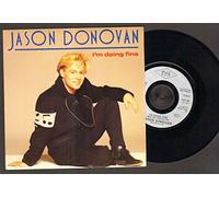 I'M DOING FINE 7" (45) UK PWL 1990 B/W I'M DOING FINE (PWL69) PIC SLEEVE