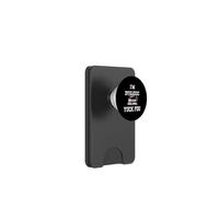 I'm Dyslexic But I Can Still Spell Yuck Fou PopSockets PopWallet pour MagSafe
