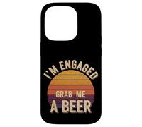 I'm Engaged Grab Me A Beer Wedding Proposal Humor ||- Coque pour iPhone 14 Pro